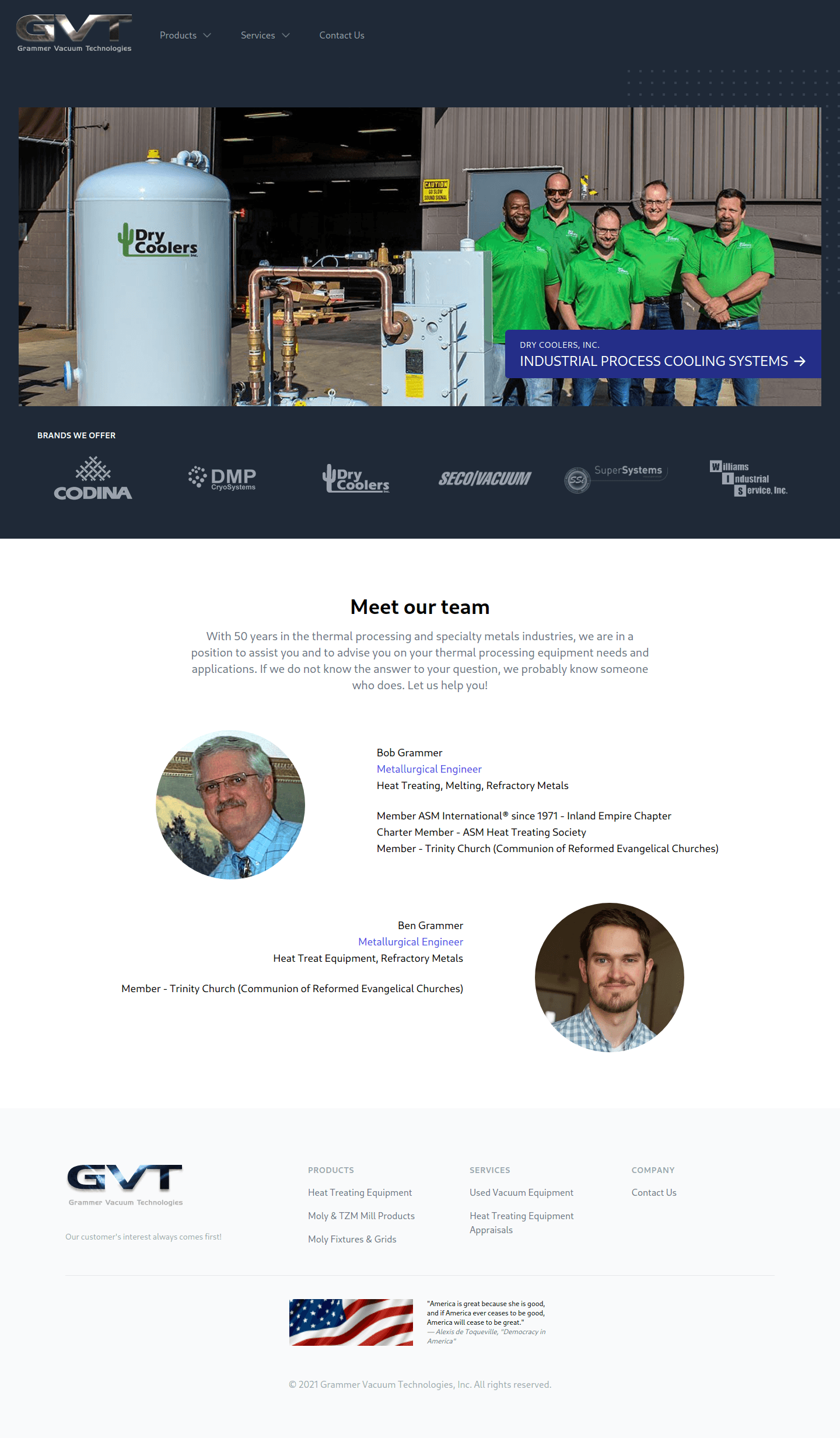 GVT Home page