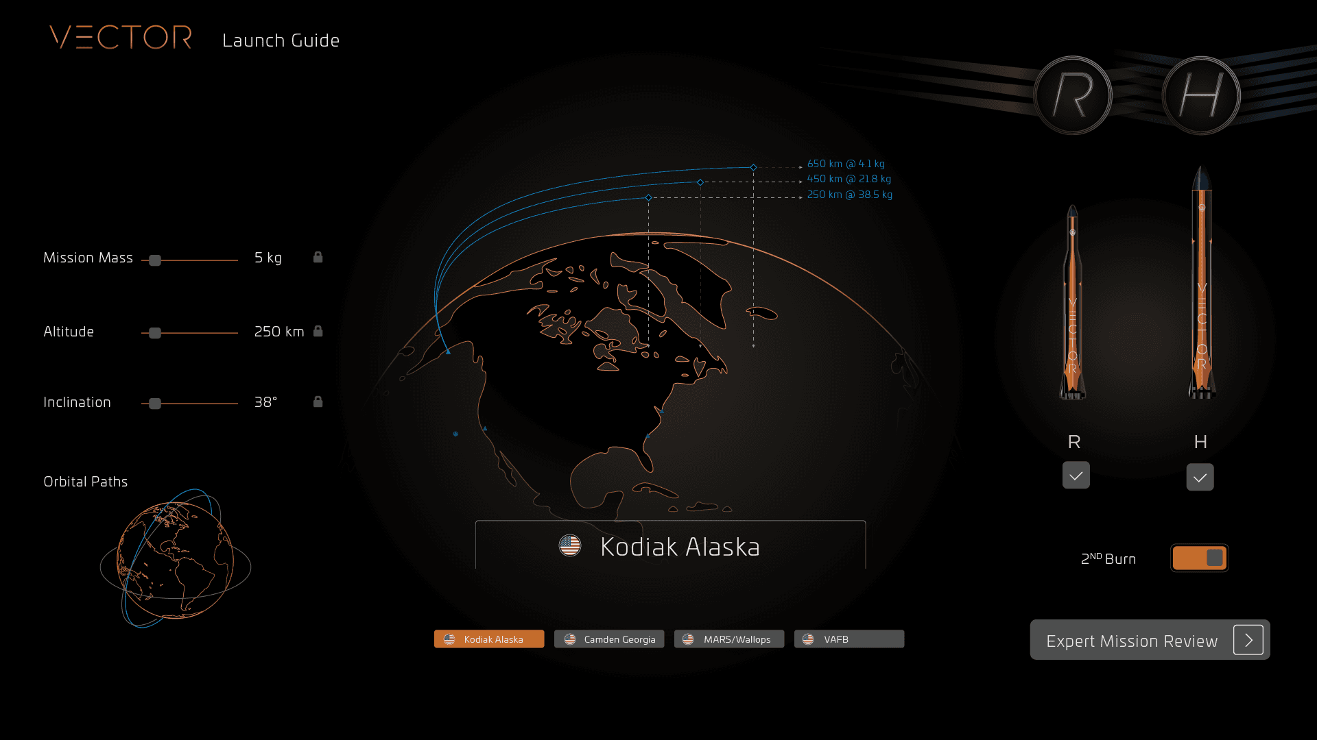 Vector Launch Planning
